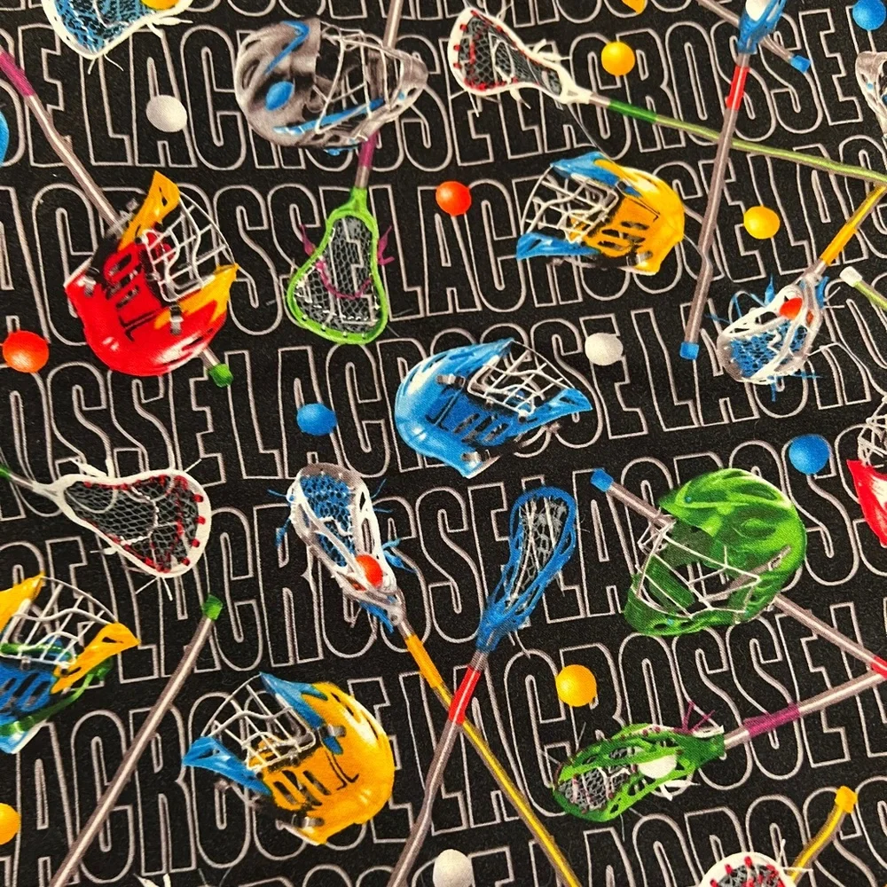 Lacrosse Theme Pillowcase- Regular size